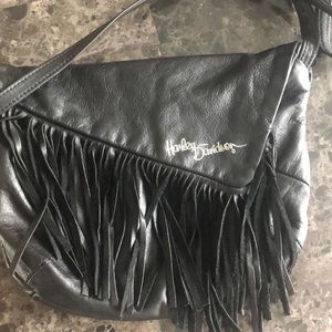 Harley Davidson fringed purse